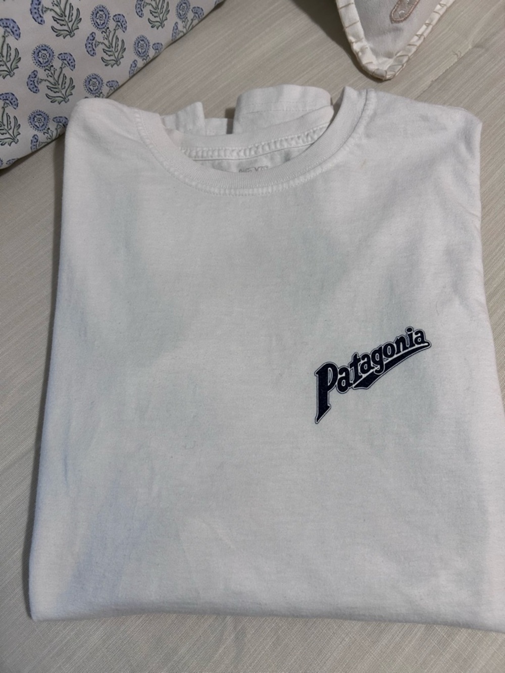 Patagonia Pacific Iron Works Great Wave long sleeve white Cotton Shirt . - Picture 4 of 6